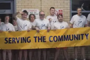 Stevenage Dolphins Gala Team at the Hitchin Lions Gala